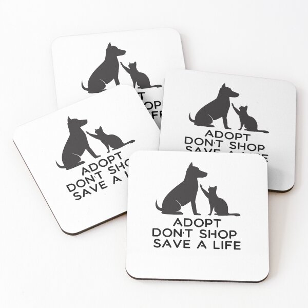 Item preview, ADOPT DON'T SHOP  SAVE A LIFE designed and sold by anphy2468.