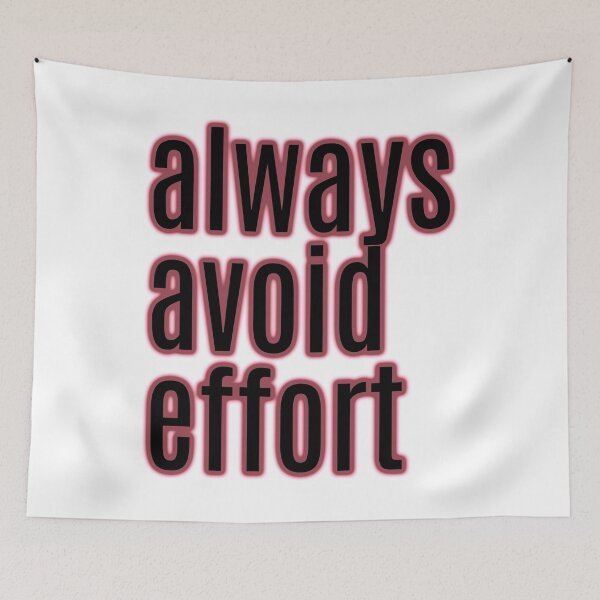 Item preview, avoid effort , bad advice, useless attitude, hilarious lazyness designed and sold by underdogsgrit.