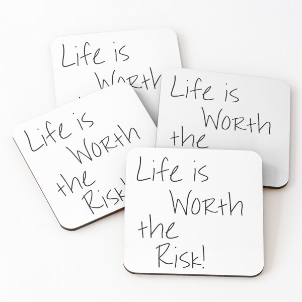 Item preview, Life is worth the Risk designed and sold by PhilHewitt.