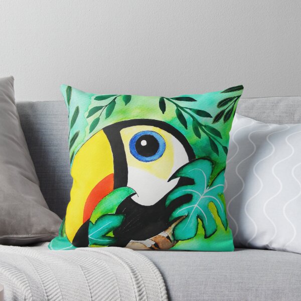 Item preview, Toucan in the rainforest designed and sold by valeriahadzsasz.