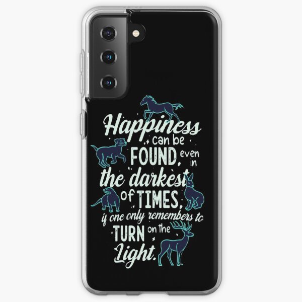 schwarze Schrift Samsung Galaxy Flexible Hülle