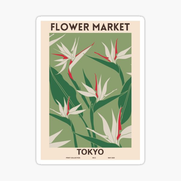 Item preview, Flower market designed and sold by millamix.