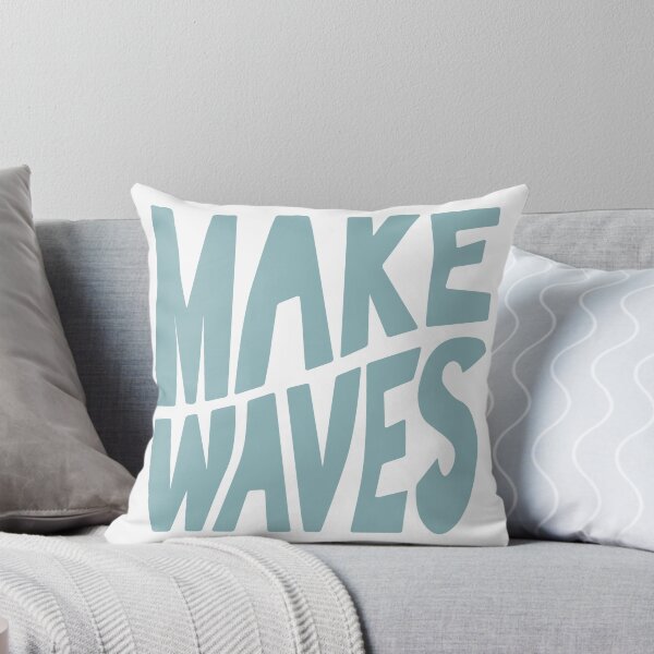 Item preview, Make Waves, Funky Feminist Surf Quote designed and sold by D-Spot Shop.
