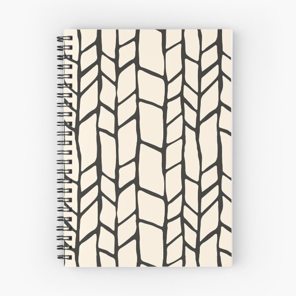Item preview, Branching Out Pattern Cream Charcoal designed and sold by inkjevetta.