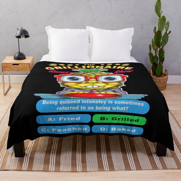 Item preview, Grilled Pineapple Funny Ananas Quiz Show Pun designed and sold by Status71.