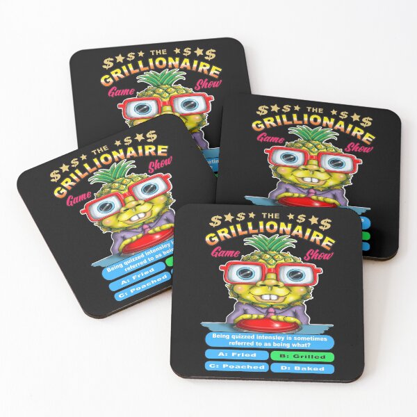 Item preview, Grilled Pineapple Funny Ananas Quiz Show Pun designed and sold by Status71.