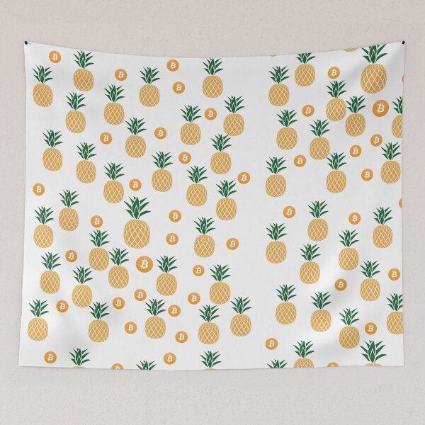 Item preview, Bitcoins & Pineapples designed and sold by pjoliv.