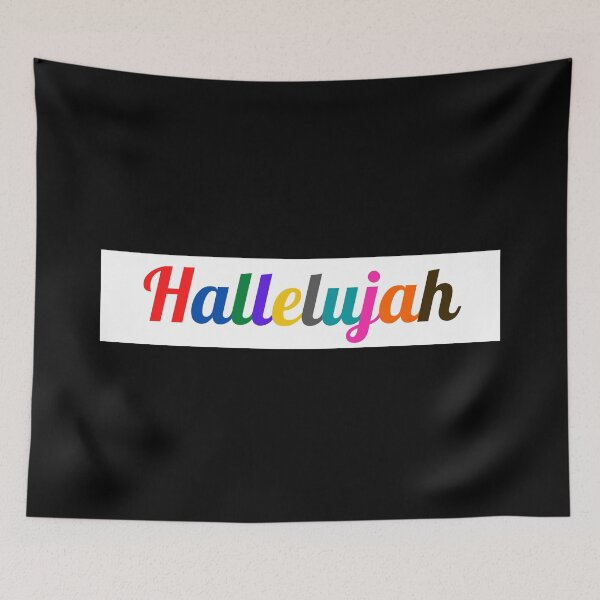 Item preview, Hallelujah designed and sold by Prayingwarrior.
