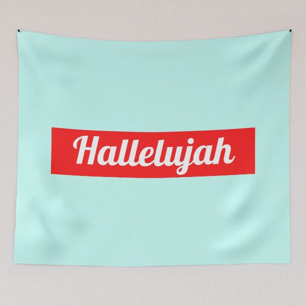 Item preview, Hallelujah designed and sold by Prayingwarrior.