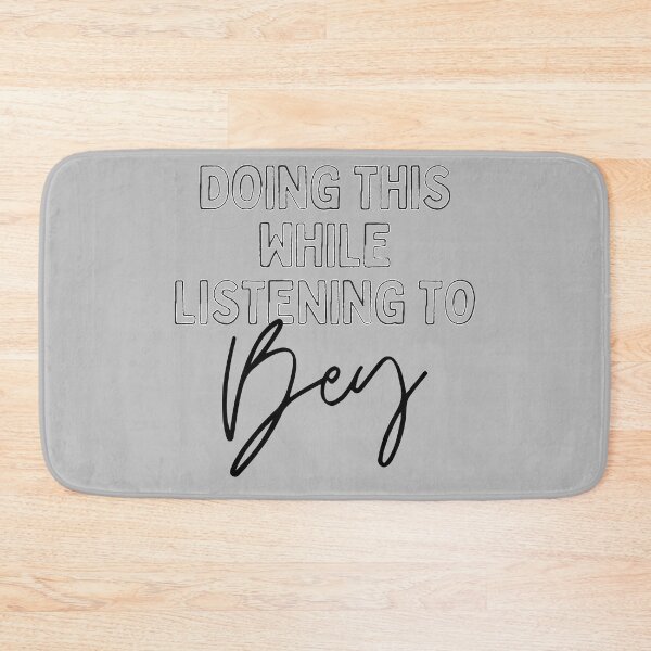 Item preview, Now Playing: BEYONCE in Black Typography Print designed and sold by lineartdesigns.