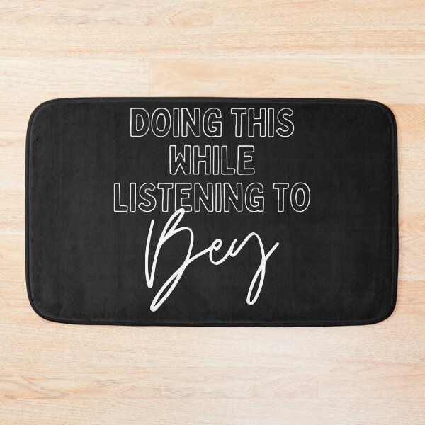 Item preview, Now Playing: BEYONCE in White Typography Print designed and sold by lineartdesigns.