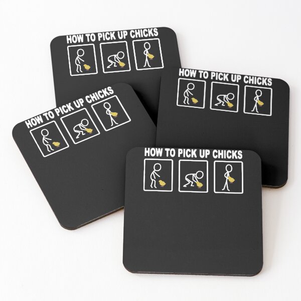 Item preview, How to Pick Up Chicks  designed and sold by clickmostro.