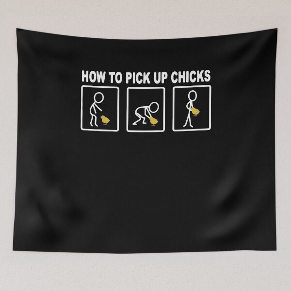 Item preview, How to Pick Up Chicks  designed and sold by clickmostro.