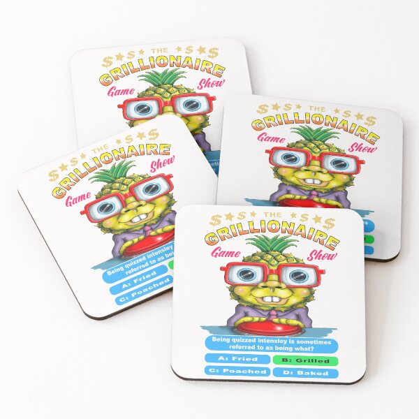 Item preview, Grilled Pineapple Funny Ananas Quiz Show Pun designed and sold by Status71.