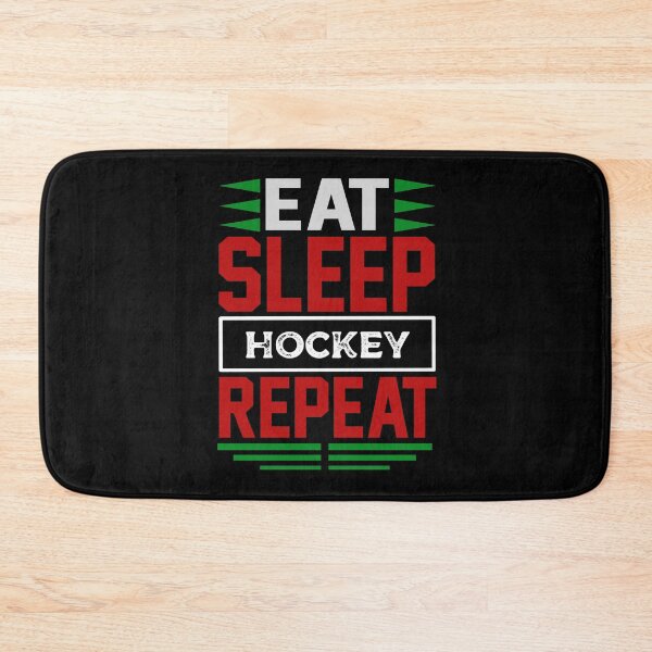 Item preview, Eat. Sleep. Hockey. Repeat. (Dark) designed and sold by the-krisney-way.