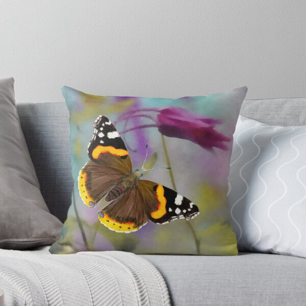 Item preview, Red Admiral Butterfly Watercolor Painting Wildlife Artwork designed and sold by Alison Langridge.