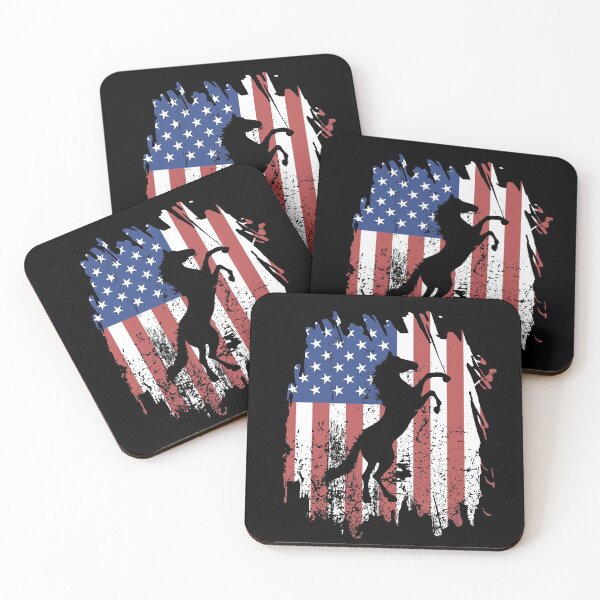 Item preview, American Flag Design for Horse Lovers designed and sold by jmbeezee.
