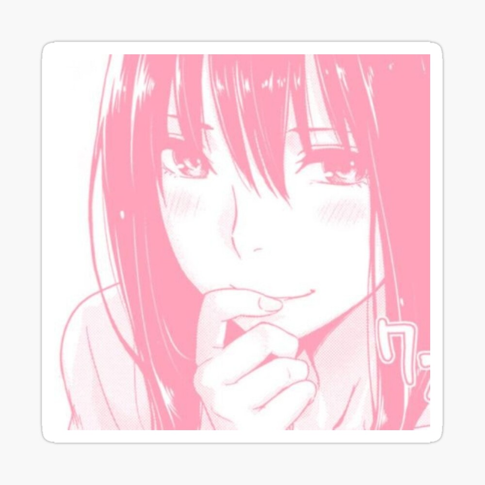 pink #aesthetic #powerpuffgirls #bubbles #anime - Aesthetic Sad Girl  Cartoon, HD Png Download , Transparent Png Image - PNGitem