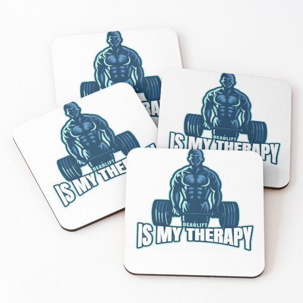 Item preview, Deadlift is my therapy designed and sold by Dvzshirts.