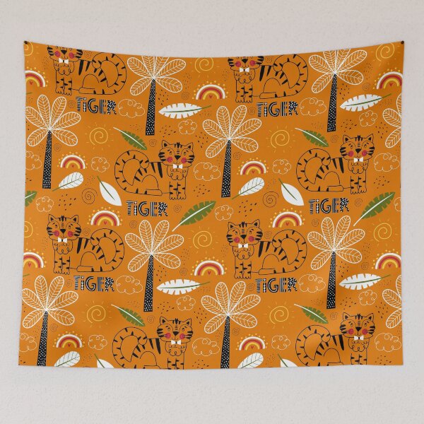 Item preview, Safari Tiger Kids Animal Collection designed and sold by GeeHanz.
