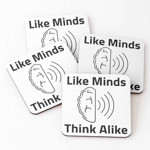 Item preview, Like Minds Think Alike designed and sold by SenGift.