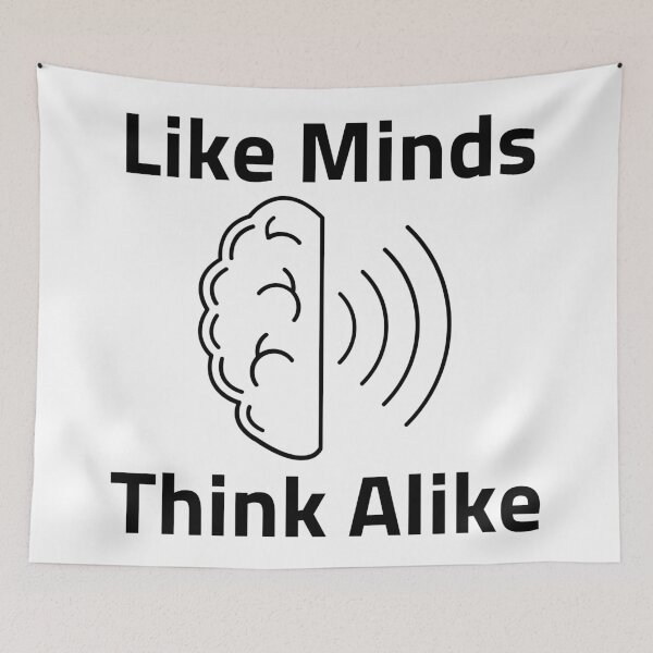 Item preview, Like Minds Think Alike designed and sold by SenGift.