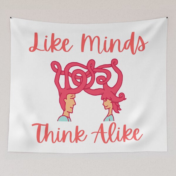 Item preview, Like Minds Think Alike designed and sold by SenGift.