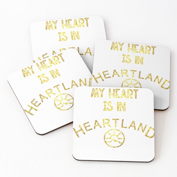 Item preview, Gold heart in heartland  designed and sold by mclaurin612.