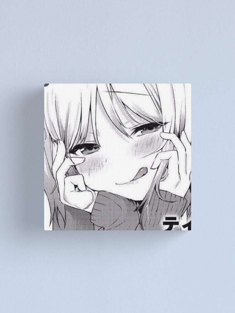 Aesthetic Anime pfp Canvas Print for Sale by otakubento2020