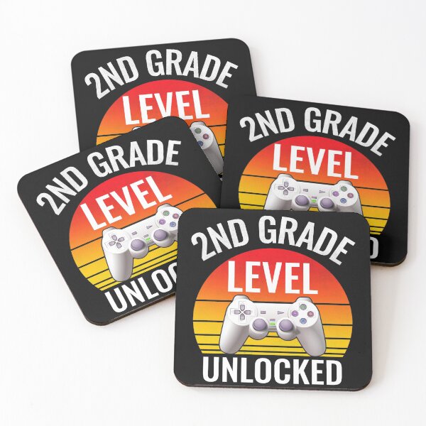 Item preview, Back to School 2nd Grade Level Unlocked designed and sold by JinkerCreations.
