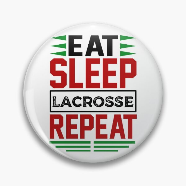 Item preview, Eat. Sleep. Lacrosse. Repeat. (Light) designed and sold by the-krisney-way.