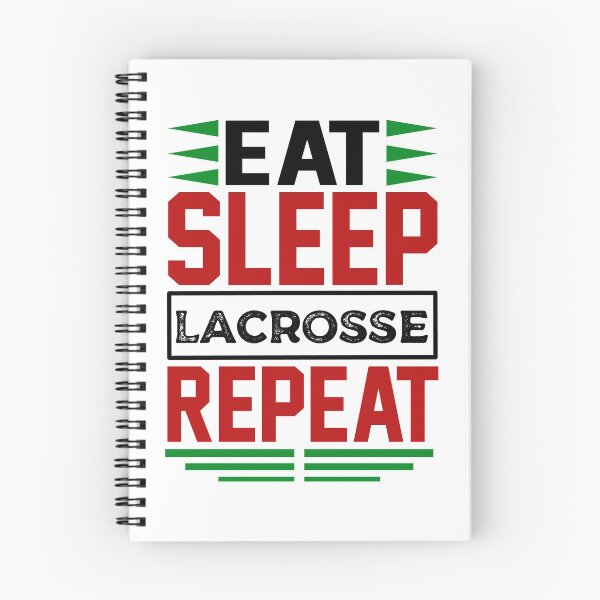 Item preview, Eat. Sleep. Lacrosse. Repeat. (Light) designed and sold by the-krisney-way.