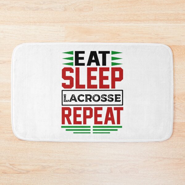 Item preview, Eat. Sleep. Lacrosse. Repeat. (Light) designed and sold by the-krisney-way.