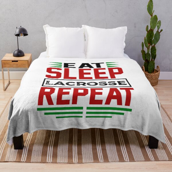Item preview, Eat. Sleep. Lacrosse. Repeat. (Light) designed and sold by the-krisney-way.
