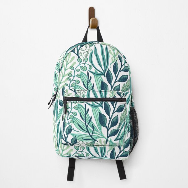 Item preview, Green leaves aesthetic pattern designed and sold by Ila Mandlik.