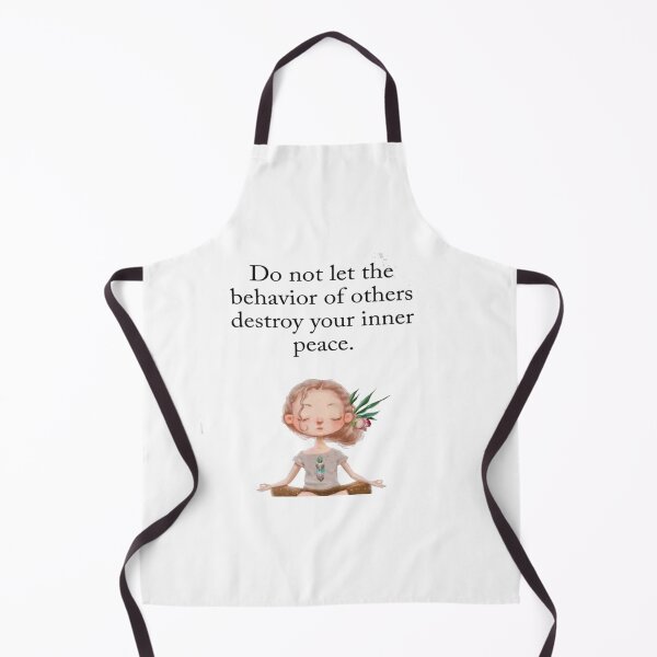 Item preview, Do not let the behavior of. Other destroy your inner peace t-shirt  designed and sold by Frangi_Pane_ Magazine.