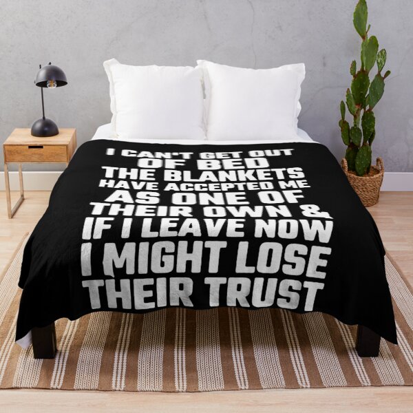 Item preview, I Can't Get Out Of Bed designed and sold by clickmostro.
