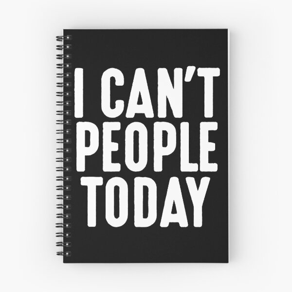 Item preview, I Can't People Today  designed and sold by clickmostro.