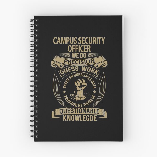 Item preview, Campus Security Officer designed and sold by ryannokune.