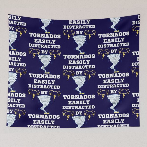 Item preview, Easily Distracted By Tornados   designed and sold by WoodburyLake.