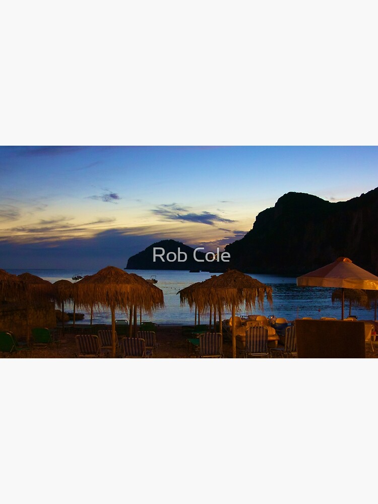 Dusk at Liapades Beach, Corfu, Greece by robcole