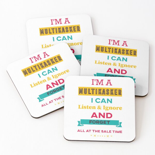 Item preview, I'm A Multitasker I Can Listen Ignore And Forget Funny Multitasker Shirt designed and sold by alfa-rouk.