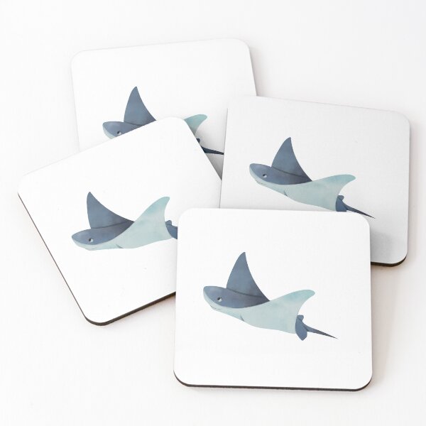 Item preview, stingray  sticker  designed and sold by BrissetSunshine.
