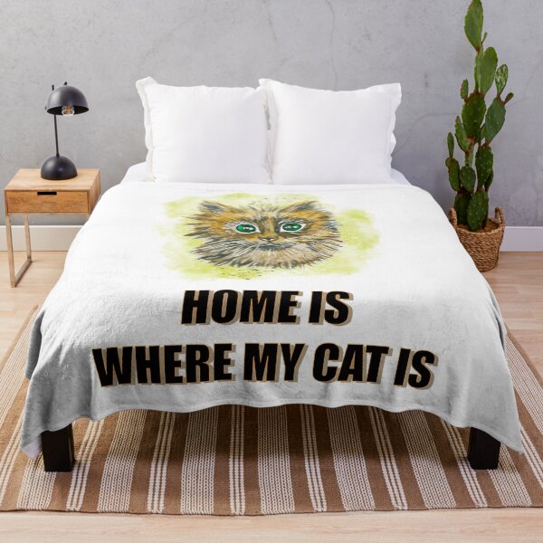 Item preview, Home Is Where The Cat Is designed and sold by elcapitano12.
