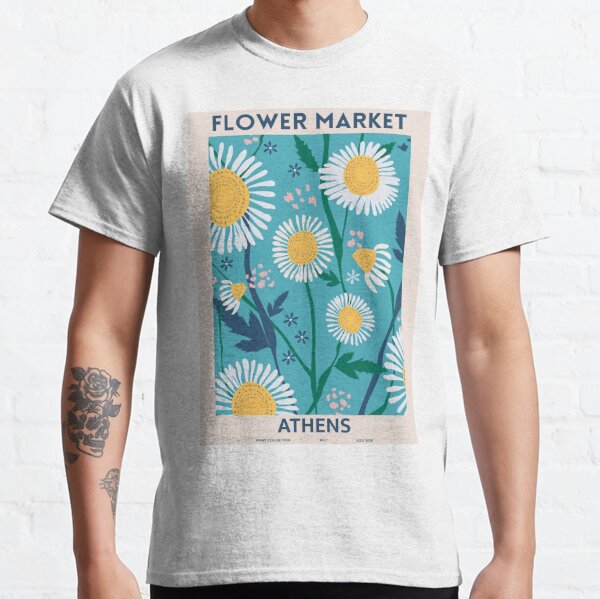 Marché aux fleurs T-shirt classique