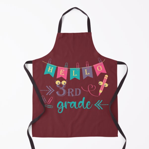 Item preview, Hello third grade Hello 3rd grade designed and sold by CutieBlue.