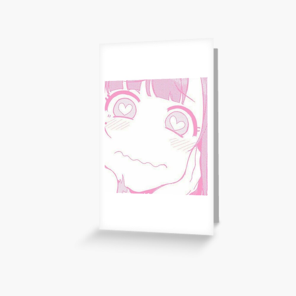 Heart eyes pink Aesthetic Anime pfp | Magnet