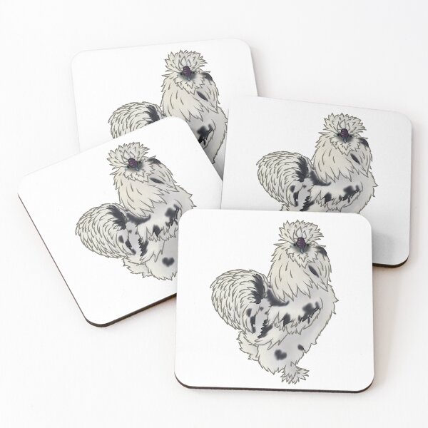 Item preview, Paint Silkie Rooster designed and sold by Clucky-Designs.