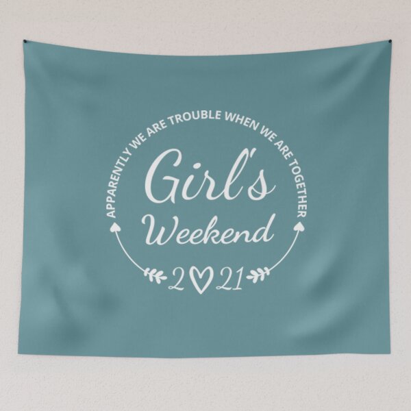Item preview, Girls Weekend Trips  white designed and sold by HighTidez.