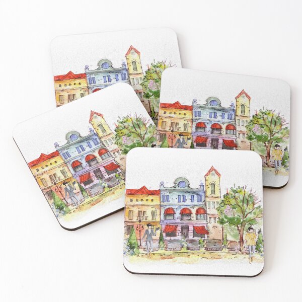 Item preview, Spring Morning In The City designed and sold by hurmerinta.